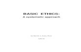 BASIC ETHICS a Systematic Approach
