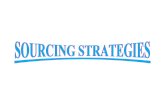 Sourcing Strategies - IT