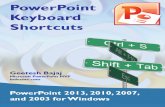 PowerPoint for Windows Shortcuts