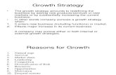 Growth Strategies, Expansion strategies,  Strategic management