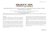 Nanoparticles as an Alternative to Upgrade Heavy Oil by in Situ