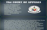 The Court of Appeals Jurisdiction