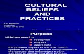 4. Cultural Beliefs & Practices June 09