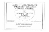 John Thompson Modern Colectii pianurse for Piano - 2nd Grade