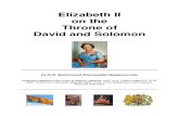 Elizabeth II on the Throne of David and Solomon