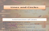 Intersection of Lines and Circles
