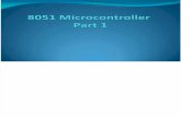 8051 Microcontroller Part 1