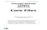 Chicago Labs Core File 2013-2014