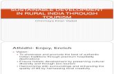 Sustainable Developement in Rural Tourism in India