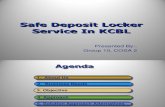 Safe Deposit Locker Service In KCBL.pptx