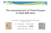 Total Oxygen in Wine