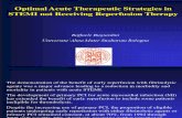 Optimal Acute Therapeutic Strategies in STEMI not Receiving Reperfusion Therapy