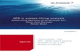CFD in Subsea Lifting Analysis.pdf