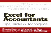 Excel for Accountants Conrad Carlberg