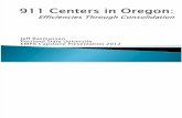 EMPA 911 Centers in Oregon Rasmussen