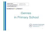 Genres in Primary School 3