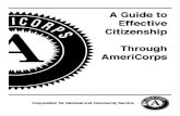 Corporation for National ServiceA Facilitator’s Guide to Effective Citizenship Through AmeriCorps