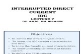 7- Interrupted Direct Current