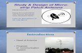 Micro Strip Antenna Design