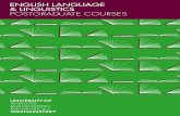 English Language and Linguistics PG Courses