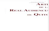Arte de La Real Audiencia de Quito