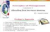 Lecture 3 -Principles of Management