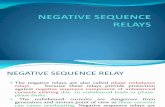 Negative Sequence Relays