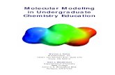 Molecular Modeling in Undergraduate Chemistry Education