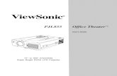 Viewsonic Pj885-1 User Guide