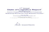 17th Annual State of Logistics Report