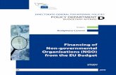 Financing of Non-Governmental Organisations (NGO) from the EU Budget [BA3110925ENC_002]