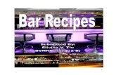 Bar Recipes