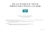 Placement Test Preparation Guides