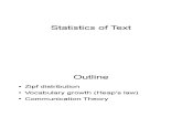 08 IR Statistics of Text (1)