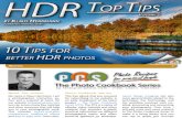 HDR Top Tips Volume 1