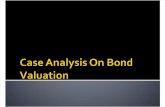 Case Analysis on Bond Valuation