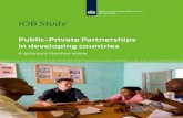 Iob Study No 378 Public Private Partnerships in Developing Countries