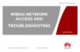 Wimax Network Access and Trouble Shooting
