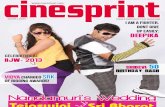 Cinesprint Magazine | Cine Magazine | Cinesprint volume 2 issue 5 | Bangalore Wishesh