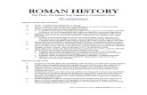 Roman History Empire to Late