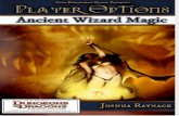 Feudal Lords Player Options Ancient Wizard Magic