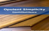 DeathlikeSilence - Opulent Simplicity