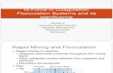 G-Force in Coagulation Flocculation Systems