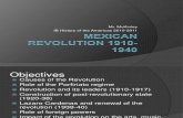 Mexican Revolution 1910 1940 Lecture (1)