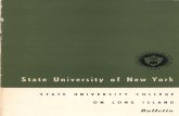 SUNY State University College on Long Island 1958-1959 Undergraduate Bulletin