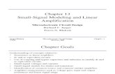 Chap13-Small-Signal Modeling and Linear Amplification