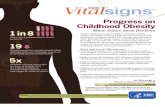 CDC Vital Signs: Progress on childhood obesity
