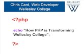 How PHP is Transforming Wellesley College (158523455)