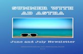 Summer With Ad Astra - June, July Newsletter