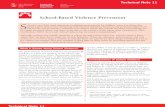 Bid_Notas Tecnicas Prevencion de La Violencia, 11 School-Based Violence Prevention